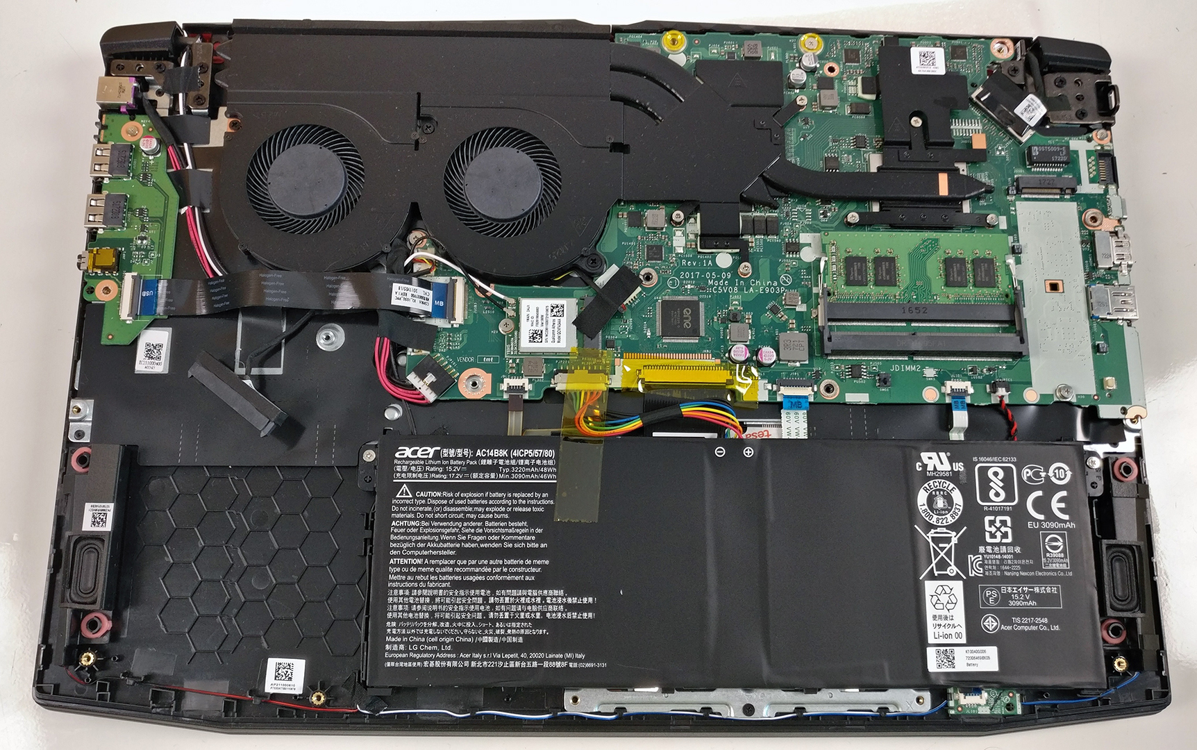 How to replace and fix Acer Nitro 5 AN515-41 AN515-42 AN515-51 AN515-52 AN515-53 N17C1 Hinge 33.Q28N2.002 AM211000200 AM211000300 (Acer Nitro 5 AN515-41)